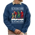 thumbnail image 1 of Christmas Sweatshirt, All The Jingle Ladies Holiday Dance Line Sweatshirt, Funny Christmas Party Sweatshirt, Playful Gift for Him & Her, 1 of 5