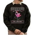 thumbnail image 1 of Christmas Sweatshirt, Apparently We're Trouble Funny Flamingo Squad Christmas Sweatshirt, Cute Bird Group Holiday Jumper, Witty Best Friend Gift for Her, 1 of 5