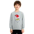 thumbnail image 1 of Christmas Sweatshirt Boys Girls Ugly Xmas Christmas Shirt Crewnek Toddler Long Sleeve Pullover Outfit Tops, 1 of 4