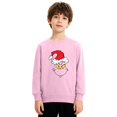 thumbnail image 1 of Christmas Sweatshirt Boys Girls Ugly Xmas Christmas Shirt Crewnek Toddler Long Sleeve Pullover Outfit Tops, 1 of 4