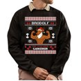 thumbnail image 1 of Christmas Sweatshirt, Brodolf The Gainzdeer Christmas Sweatshirt, Funny Muscular Reindeer Ugly Holiday Jumper, Festive Gym Lover Gift for Weightlifters & Fitness Fans, 1 of 5
