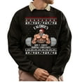 thumbnail image 1 of Christmas Sweatshirt, Calories Don't Count During Christmas Funny Gym Sweatshirt, Muscular Santa Ugly Holiday Jumper, Festive Fitness Gift for Weightlifters & Bodybuilders, 1 of 5