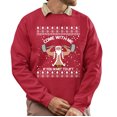 thumbnail image 1 of Christmas Sweatshirt, Come With Me If You Want to Lift Santa Christmas Sweatshirt, Funny Weightlifting Ugly Sweater, Gym & Fitness Crewneck for Holiday Parties, 1 of 5