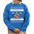 thumbnail image 1 of Christmas Sweatshirt, Deck the Halls with Bowling Balls Funny Christmas Sweatshirt, Unique Holiday Bowling Lover Sweatshirt, Holiday Gift for Women & Men, 1 of 5