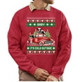 thumbnail image 1 of Christmas Sweatshirt, Funny Baby It's Cold Outside Christmas Sweatshirt, Cows in a Truck Ugly Sweater, Festive Crewneck for Holiday Parties & Gifts, 1 of 5
