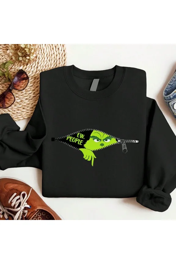 Christmas Sweatshirt, Funny Christmas Sweatshirt, Unisex Family Party Sweatshirt, Winter Holiday Long Sleeve, Best Christmas Gift Ideas