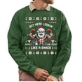 thumbnail image 1 of Christmas Sweatshirt, Funny Gym Christmas Sweatshirt, Muscular Santa Ugly Holiday Jumper, Festive Fitness Gift for Bodybuilders & Weightlifters, 1 of 5