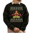 thumbnail image 1 of Christmas Sweatshirt, Gingershred Funny Christmas Sweatshirt, Muscular Gingerbread Ugly Holiday Jumper, Festive Gym Lover Gift for Weightlifters & Fitness Fans, 1 of 5