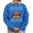 thumbnail image 1 of Christmas Sweatshirt, Gingershred Funny Christmas Sweatshirt, Muscular Gingerbread Ugly Holiday Jumper, Festive Gym Lover Gift for Weightlifters & Fitness Fans, 1 of 5
