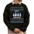 thumbnail image 1 of Christmas Sweatshirt, Happy Hanukkah Gnomes Festive Jewish Holiday Sweatshirt, Cute Gnome Lover Sweatshirt, Unique Hanukkah Gift for Women & Men, 1 of 5