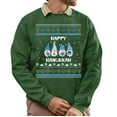 thumbnail image 1 of Christmas Sweatshirt, Happy Hanukkah Gnomes Festive Jewish Holiday Sweatshirt, Cute Gnome Lover Sweatshirt, Unique Hanukkah Gift for Women & Men, 1 of 5