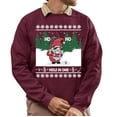 thumbnail image 1 of Christmas Sweatshirt, Ho Ho Ho Hole in One Golf Christmas Gnome Sweatshirt, Funny Holiday Golfer Sweatshirt, Golf Lover Gift for Women & Men, 1 of 5