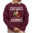thumbnail image 1 of Christmas Sweatshirt, All I Want For Christmas Is Gains Funny Gym Sweatshirt, Muscular Santa Protein Ugly Holiday Jumper, Festive Fitness Gift for Weightlifters & Bodybuilders, 1 of 5