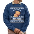 thumbnail image 1 of Christmas Sweatshirt, Just A Girl Who Loves Capybaras Funny Christmas Sweatshirt, Cute Animal Holiday Sweatshirt, Unique Capybara Lover Gift for Women & Girls, 1 of 5
