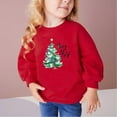 thumbnail image 1 of Christmas Sweatshirt for Kids Girls Christmas Sweatshirt Christmas Sweatshirts for Kids Boys Winter Christmas Letter Print Long-Sleeved Sweatshirt for Girls and Boys, 1 of 4