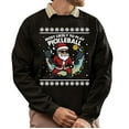 thumbnail image 1 of Christmas Sweatshirt, Most Likely to Play Pickleball Santa Christmas Sweatshirt, Ugly Christmas Pickleball Jumper, Funny Holiday Gift for Dinking Fans, 1 of 5