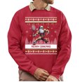 thumbnail image 1 of Christmas Sweatshirt, Merry Dinkmas Funny Pickleball Santa Sweatshirt, Unique Ugly Christmas Sweatshirt, Witty Player Gift for Women & Men, 1 of 5