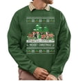 thumbnail image 1 of Christmas Sweatshirt, Mooey Christmas Cows Holiday Ugly Christmas Sweatshirt, Funny Festive Cow Sweatshirt for Parties & Gifts, 1 of 5