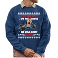 thumbnail image 1 of Christmas Sweatshirt, Squats Funny Gym Christmas Sweatshirt, Muscular Santa Ugly Holiday Sweatshirt, Festive Fitness Xmas Gift for Squatters & Weightlifters, 1 of 5