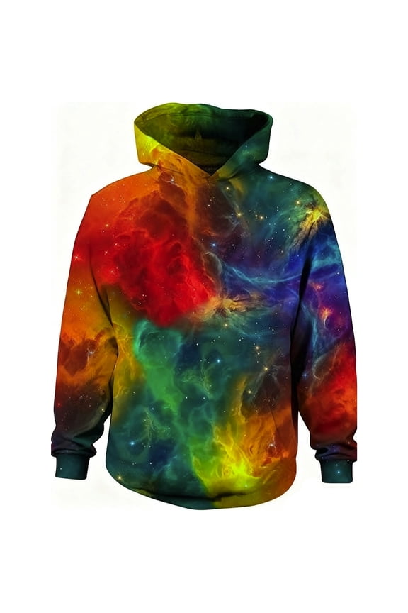 Christmas Sweatshirt Street Style b_oys Hoodie With Digital Print Long Sleeve Pullover Casual Comfort Fit Youth Sweatshirt For k_ids Christmas Sweater