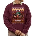 thumbnail image 1 of Christmas Sweatshirt, Team Turkey Funny Football Thanksgiving Sweatshirt, Unique Holiday Sweatshirt, Unique Autumn Gift for Men & Women, 1 of 5
