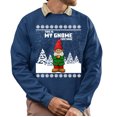 thumbnail image 1 of Christmas Sweatshirt, This Is My Gnome Costume Funny Christmas Sweatshirt, Unique Winter Holiday Sweatshirt, Witty Gnome Lover Gift for Women & Men, 1 of 5