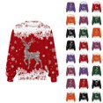 thumbnail image 1 of Christmas Sweatshirt for Women 2025 Long Sleeve Crewneck Soft Comfortable Pullover Top, 1 of 1
