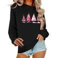 thumbnail image 1 of Christmas Sweatshirt for Womens Fashion Crewneck Christmas Printed Pullover Top Winter Long Sleeve Sweaters Loose Plus Size Blouses Tops, 1 of 6