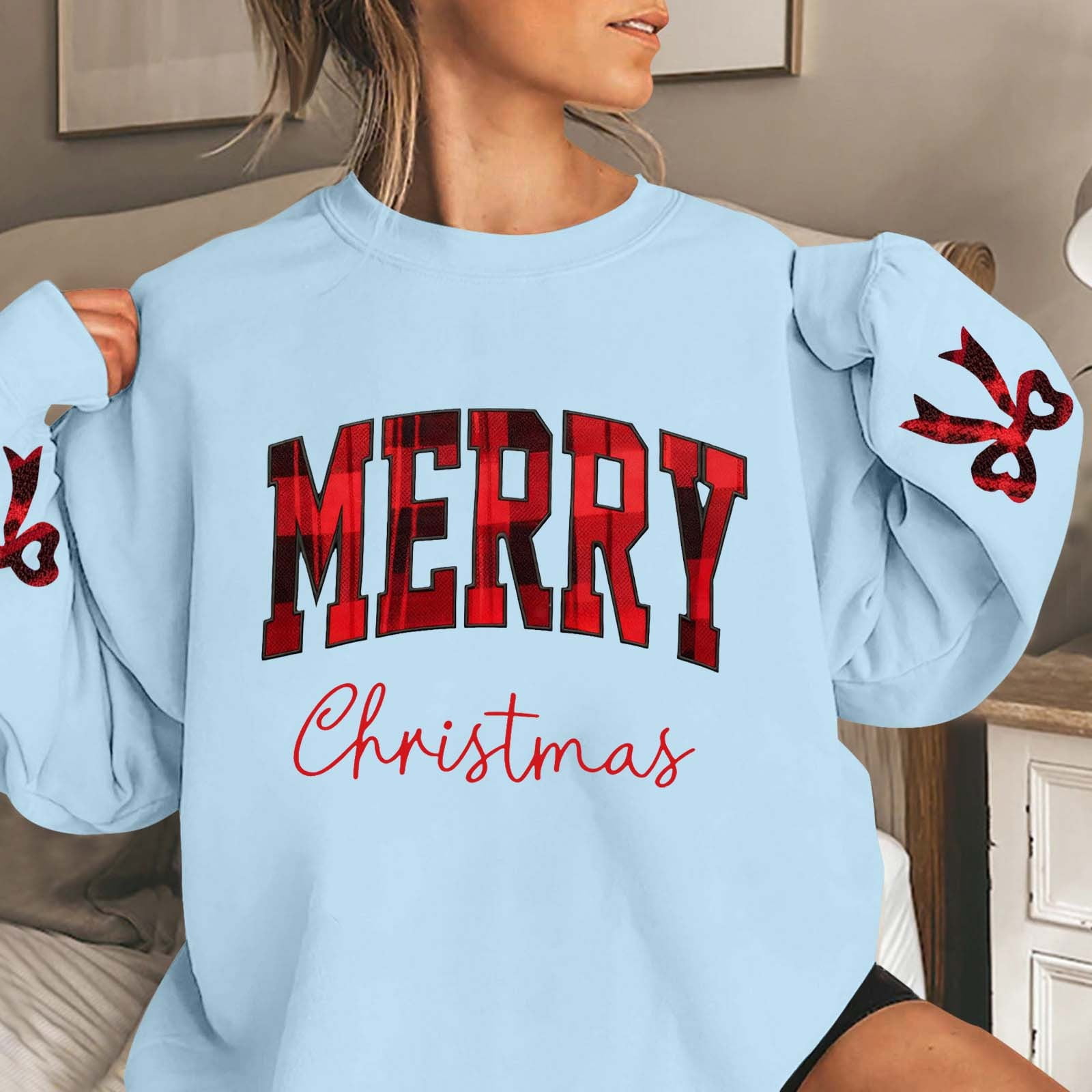 Melanie Graphic Christmas Holiday Sweater main image 1