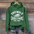 thumbnail image 1 of Christmas Sweatshirts Hooded Tops for Women'S Cute Prints Lightweight Pullover Tops Christmas Print Hoody Hoody Tops Womens Hoodie Green XXL, 1 of 5