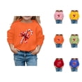 thumbnail image 1 of Christmas Sweatshirts for Kids Crewneck Long Sleeve Holiday Graphic Sweatshirt for Boys Girls Pullover Tops, 1 of 1