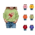 thumbnail image 1 of Christmas Sweatshirts for Kids Crewneck Long Sleeve Holiday Graphic Sweatshirt for Boys Girls Pullover Tops, 1 of 1