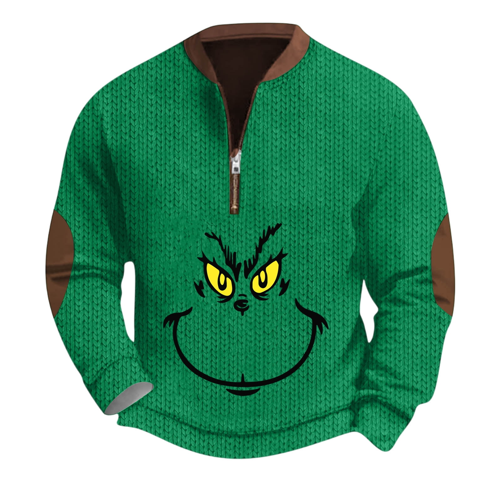 Christmas Soldier Sequined Long Sleeve Casual Sweatshirt
