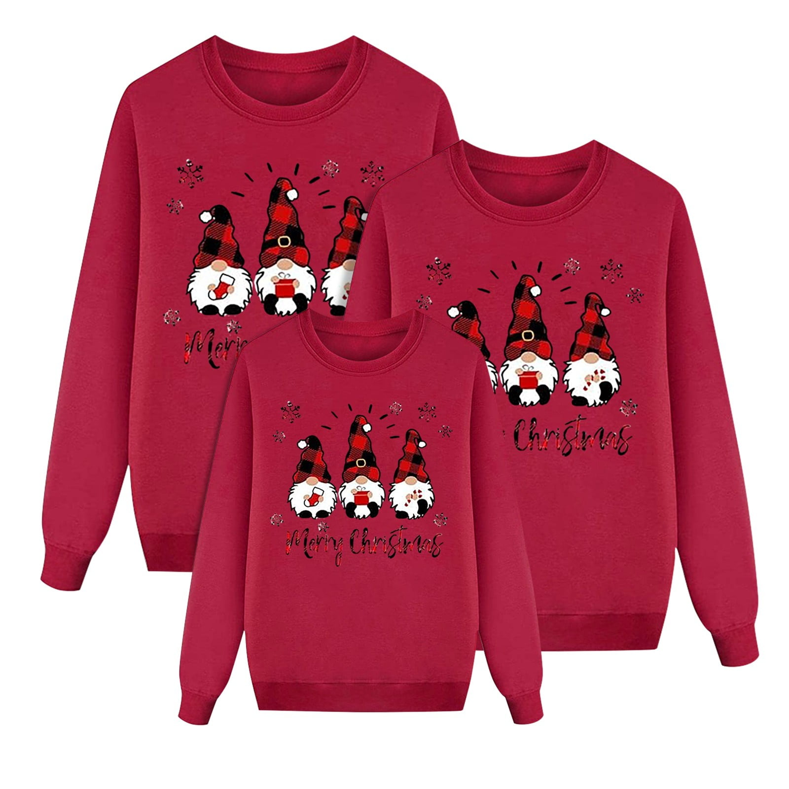 Funny Christmas T-Shirt For Women - Treetops Glisten Children Listen Vintage Bleached Tee - View #6