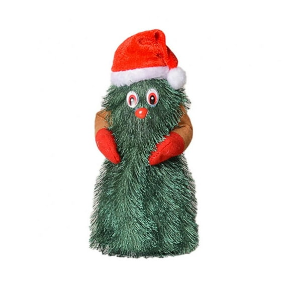 Christmas Swing Electric Toys - Singing and Dancing, Christmas Tree, Christmas Hat Toys, Soft Plush Toys, Lovely Christmas Decorations