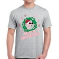 thumbnail image 1 of Christmas T Shirt for Men Merry Christmas Flamingo - S M L XL 2XL 3XL 4XL 5XL Xmas Graphic Tee - Christmas Gift Holiday Xmas Tee T-Shirt Mens, 1 of 2