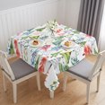 thumbnail image 1 of Christmas Table Cloth Waterproof Tablecloths, Cartoon Xmas Tree Winter Abstract Tablecloth Dining Table Cover for Kitchen Party Tabletop Outdoor, Square Tablecloth 60x60 Inch, 1 of 9
