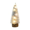 thumbnail image 1 of Christmas Table Decor Christmas Tree Colorful Christmas Tree Desktop Decoration 20x8cm Christmas Needles Small LED Illuminated Mini Christmas Tree, 1 of 4