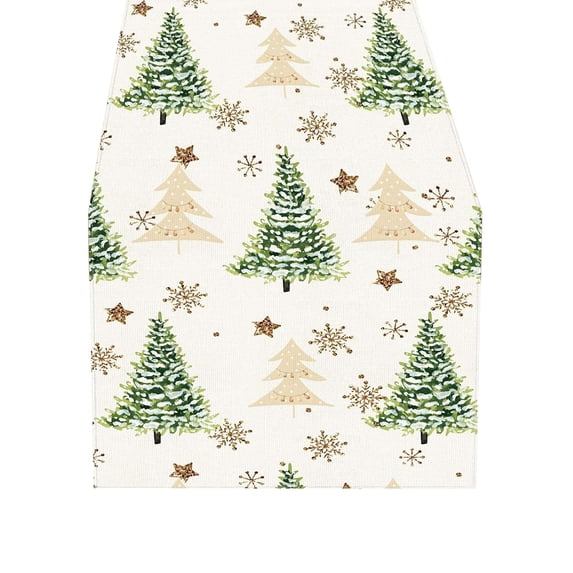 Christmas Table Runner – 13×72 in Multicolor Holiday Table Décor for Kitchen, Dining, Parties, Entryways & Seasonal Home Decoration