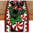 thumbnail image 1 of Christmas Table Runner Christmas Cartoon Mouse Table Cover New Year Winter Xmas Decor Red Christmas Decorations for Home Party, 1 of 6