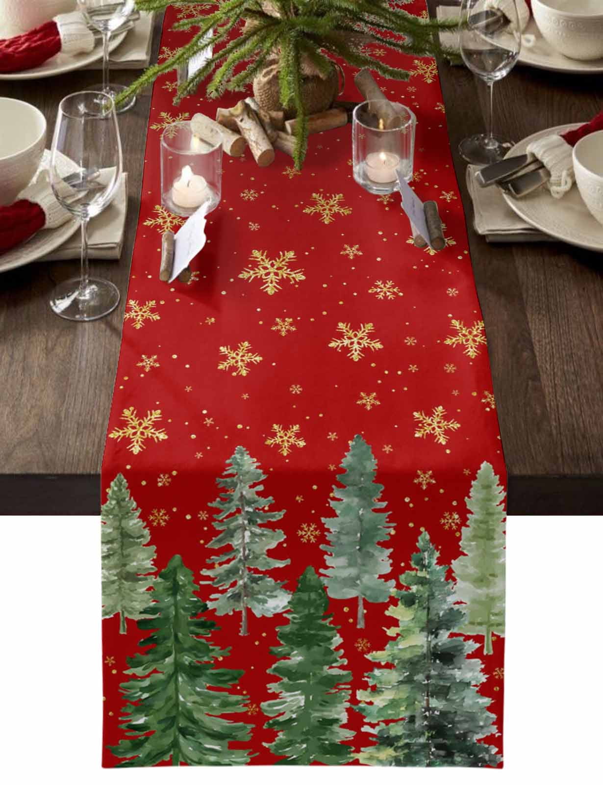 Christmas Tree Table Runner main image 0