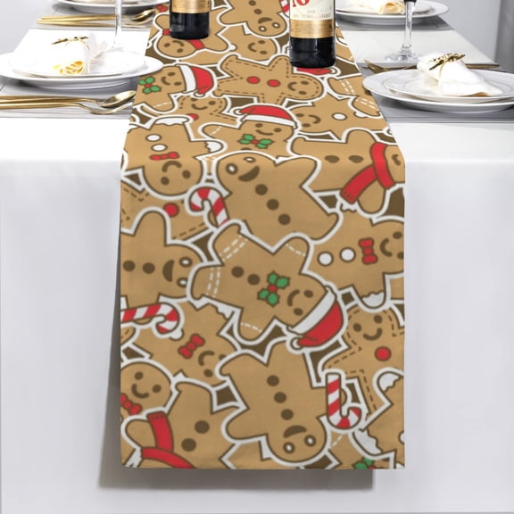 Christmas Table Runner | Ginger | Holiday Dinner Table Decor