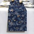 thumbnail image 1 of Christmas Table Runner | Gold Berries | Holiday Dinner Table Decor, 1 of 5