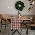 thumbnail image 1 of Christmas Table Runner Green Scottish Tartan Plaid Napkins Christmas Decorations For Home Festival Gifts New Year Decor Placemat, 1 of 10