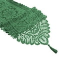 thumbnail image 1 of Christmas Table Runner Lace Table Runner Dresser Scarf Rectangular Laces Doilies for Christmas Wedding Home Dining Table Decor (Green), 1 of 6