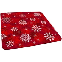 Christmas Tablecloth, Christmas Style Print, Elastic Edge, Suitable for Table Decoration, Buffet and Camping, Fit for 32"x32" Square Table