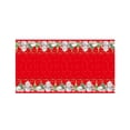 thumbnail image 1 of Christmas Tablecloth Disposable Waterproof Table Cover for Holiday Decor Christmas Party Decoration Red, 1 of 6