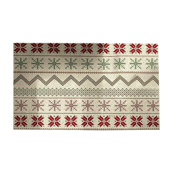 Christmas Tablecloth Holiday Dining Decor Festive Table Cover Restaurant Table Setting Party Decoration