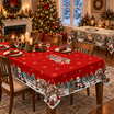Christmas Tablecloth, Christmas Decorations Indoor, Christmas Tree ...