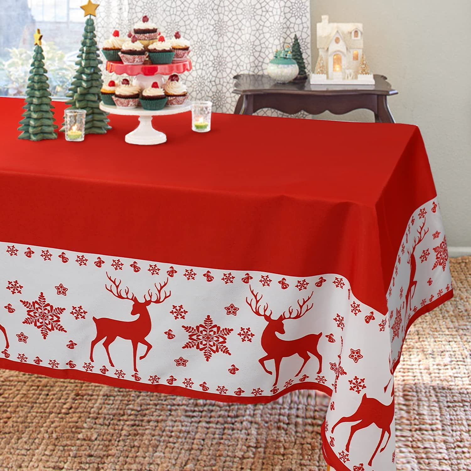 Rectangular Tablecloth | Usumbara | Hortensias Home main image 0